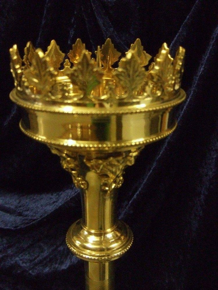 Kerk kandelaar, kandelaar grote koperen-kaars-kerk - Afbeelding 2