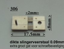 Slingerveren geschikt voor diverse klokken. - 7