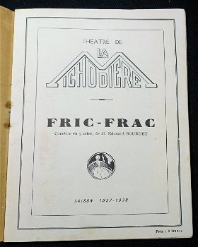[Theaterprogramma] Fric-Frac 1937 - Art Deco Renault - 3