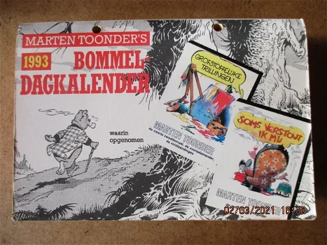 adv0065 bommel dagkalender 1993 - 0