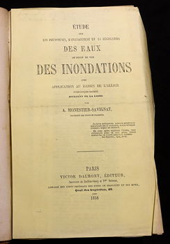 Monestier-Savignat 1858 Étude sur les inondations de Loire - 3