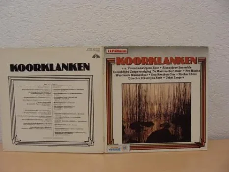 KOORKLANKEN uit 1981 Label : Dureco Benelux 2L 81.013/14 - 0
