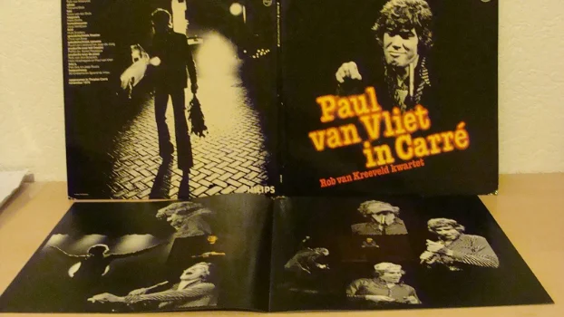 PAUL VAN VLIET in Carre 1976 met fotoboekje Label : Philips - 6641 677 - 0