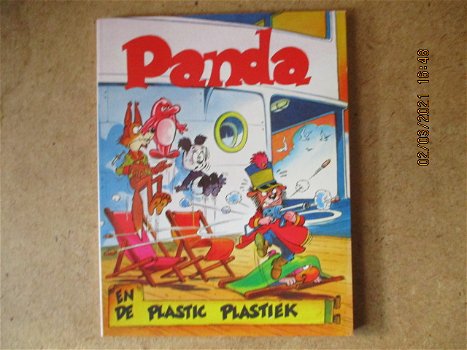 adv0140 panda en de plastic plastiek - 0