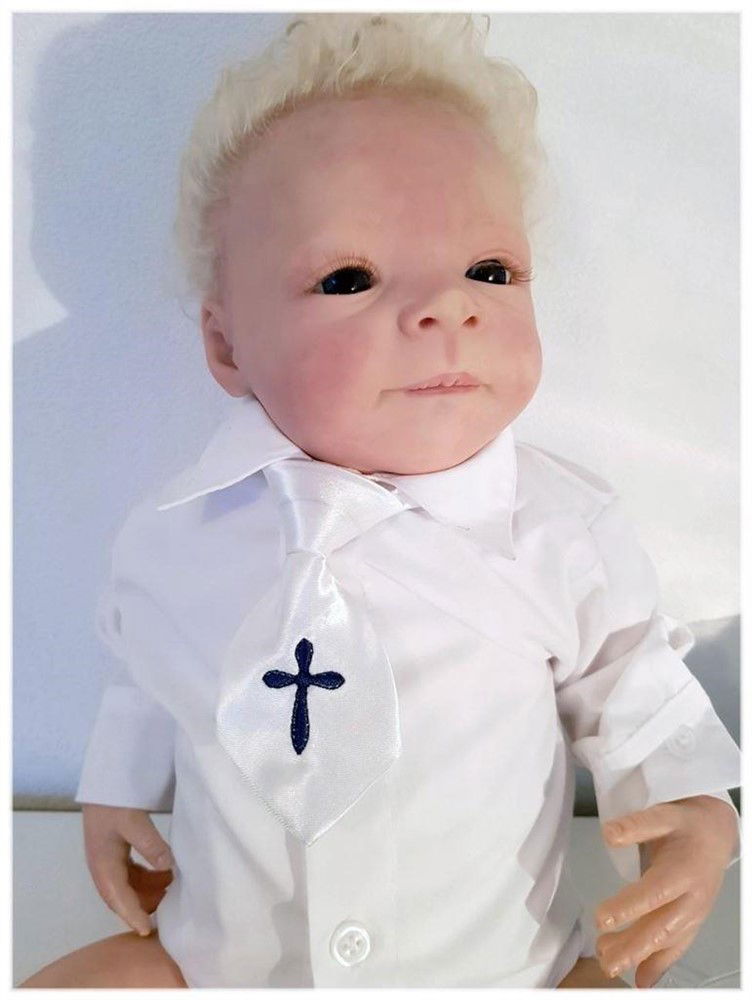 doop kleding baby stropdas strikjes baby kinder stropdas kruis - nr. 1