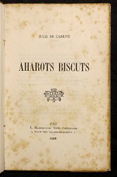 [Occitaans] Aharots Biscuts 1925 Carrive, Jules de - 1