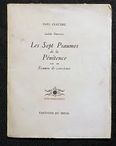 Claudel, Paul 1945 Les Sept Psaumes de la Pénitence