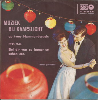 Joe Corny, Paul Schmolz ‎– Muziek Bij Kaarslicht - 0