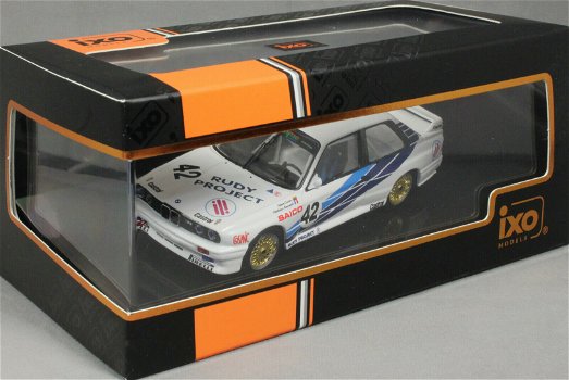 1:43 Ixo BMW M3 E30 WTCC Dijon 1987 #42 - 2