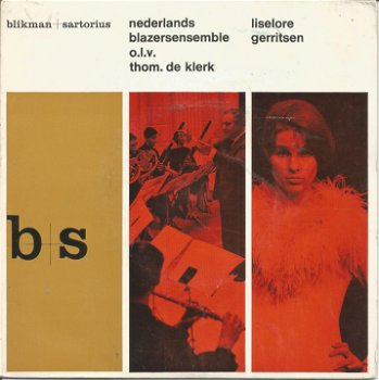 Nederlands Blazers Ensemble – Sinfonia / Liselore Gerritsen - Voor Mij Hoeft het Niet - 0