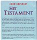 John Grisham = Het testament - hardcover - 1 - Thumbnail