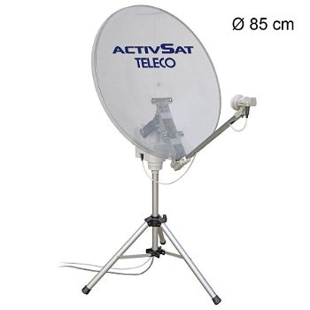 Teleco Activsat 85 Smart DiSEqC Transparant 85cm - 0