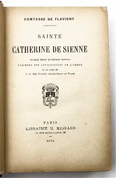 Sainte Catherine de Sienne 1895 Flavigny Catharina van Siena - 3