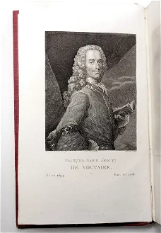 Vie de Voltaire 1820 Marquis de Condorcet - incl titelplaat