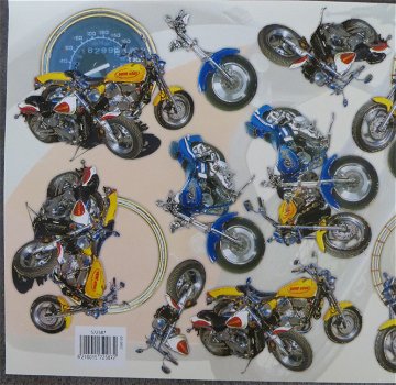 3D Knipvel RELIËF (A4) --- TBZ 572587 --- Motoren - 1