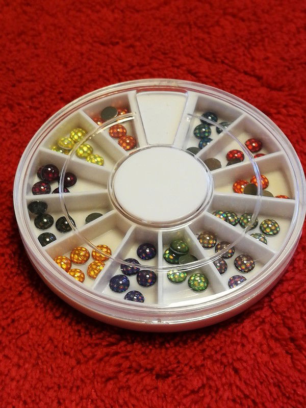 Nail Art Carrousel - Disco Rondjes - nr. 1
