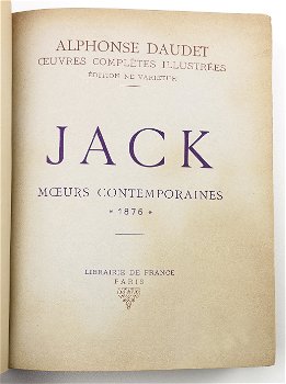 Jack 1929 Alphonse Daudet - Préveraud de Sonneville (ill) - 3