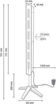 TEQOYA Teqair 450 Luchtreiniger met zeer effectieve ionenoptica - 2