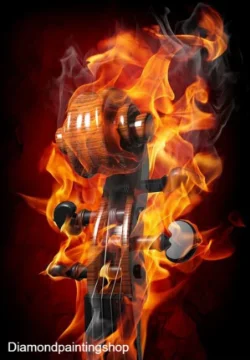 FULL diamond painting guitar XL