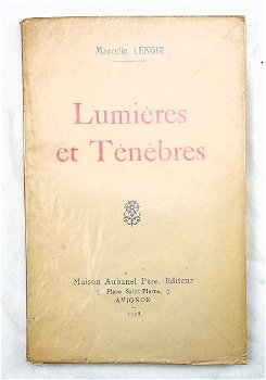 Lumières et Ténèbres 1938 Lenoir - Maison Aubanel Zeldzaam - 0