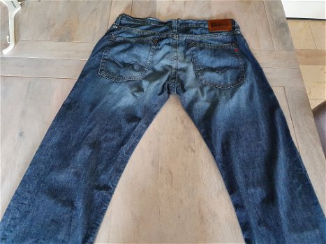 Replay zomer spijkerbroek jeans maat 36/36 wijd model - 3