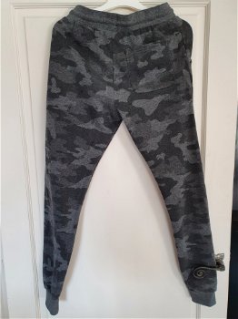 Primark joggingbroek grijs camouflage print maat S - 0