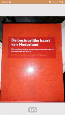 De bestuurlijke kaart van Nederland