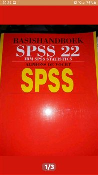 Basisboek SPSS 22 IBM SPSS STATISTICS - 0