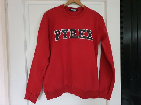 Pyrex rode sweater maat medium - 1