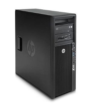 HP Z420 Xeon QC E5-1607 3.00 Ghz, 24GB (6x4GB) DDR3, 256GB SSD, Win 10 Pro - 1