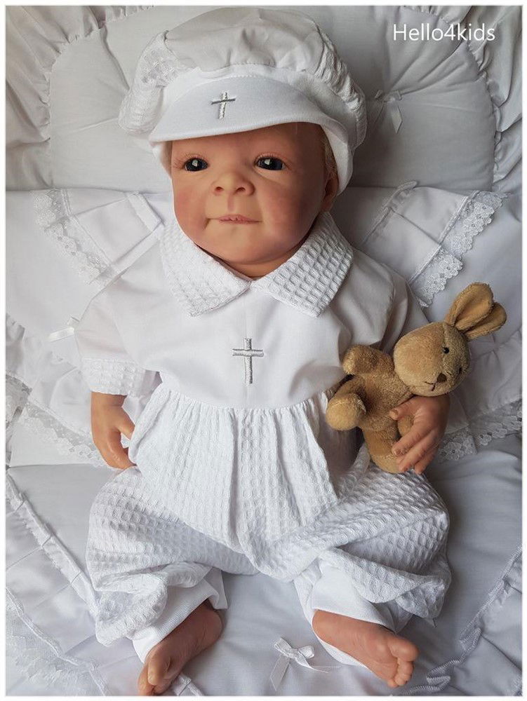 62 dooppakje doop pakje doopsetje doopkleding Noah - Afbeelding 4