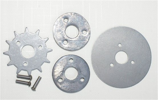 Friese klokketting machinaal gebogen, draaddikte 1,8 mm. - 4