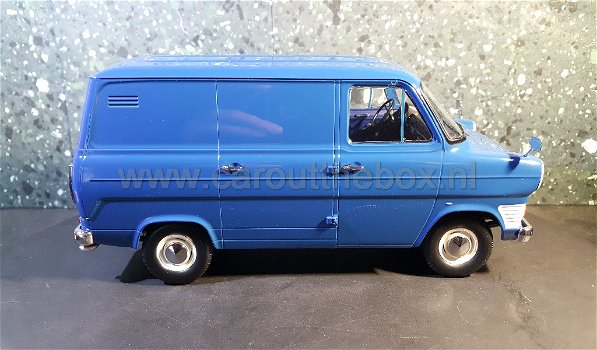 1965 Ford Transit MK1 blauw 1:18 KK Scale - 0