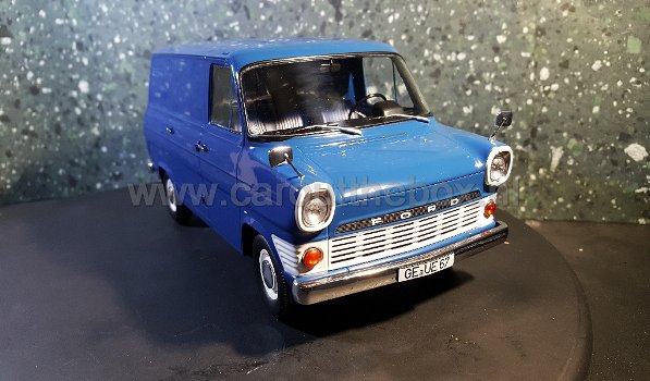 1965 Ford Transit MK1 blauw 1:18 KK Scale - 1