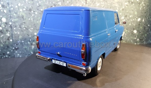 1965 Ford Transit MK1 blauw 1:18 KK Scale - 2