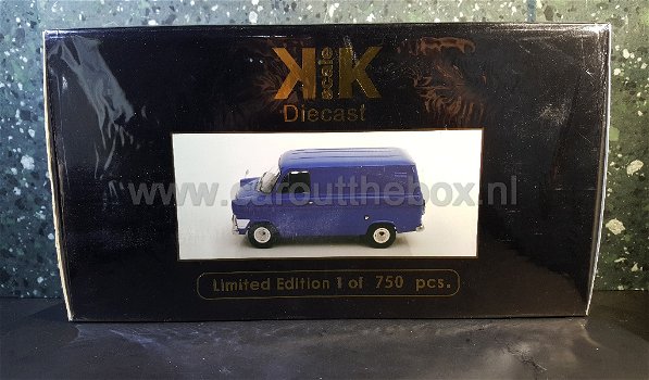 1965 Ford Transit MK1 blauw 1:18 KK Scale - 3