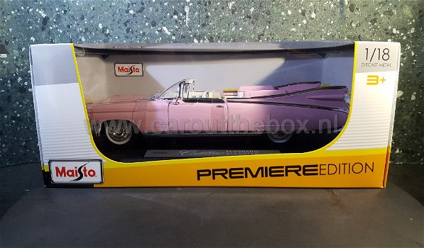 Cadillac Eldorado cabrio 1959 1:18 Maisto - 4