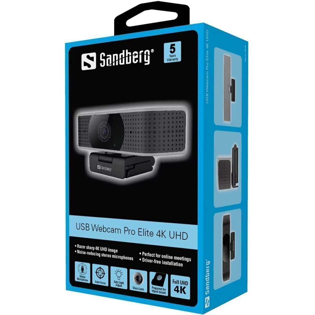 USB Webcam Pro Elite 4K UHD camera voor de professionele gebruiker - Afbeelding 7