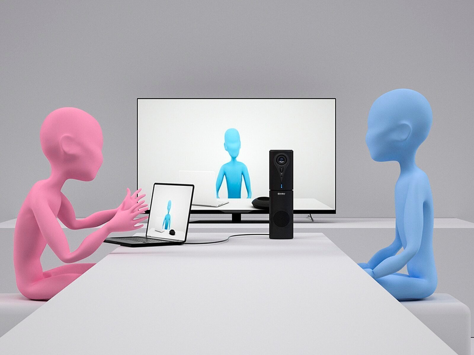 All-in-1 ConfCam 1080P Remote webcam, microfoon luidspreker in één apparaat - Afbeelding 7
