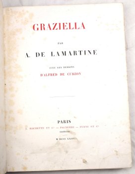 Graziella 1863 Lamartine - 33 platen Alfred de Curzon - 3