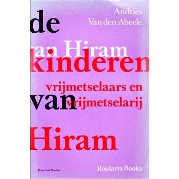 De kinderen van Hiram, Andries van Den Abeele - 0