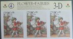 3D Knipvel (A4) FANTASIE --- Flower Fairies 3-DFF4 --- Elfen-elfjes / Feeën - 1 - Thumbnail