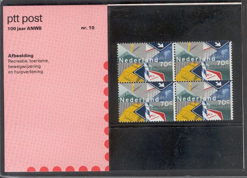 11 - Nederland postzegelmapje nvphnr. M10 postfris - 0