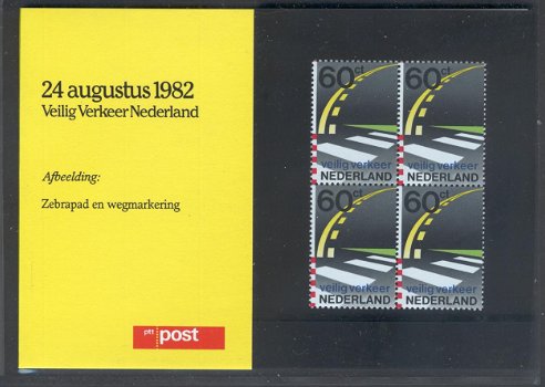 7 - Nederland postzegelmapje nvphnr. M6 postfris - 0