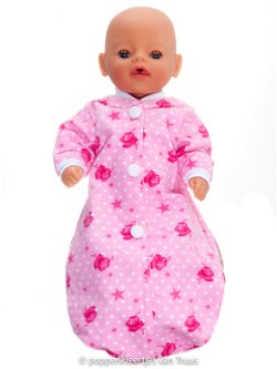 Baby Born Soft 36 cm Pyjama slaapzak/roze