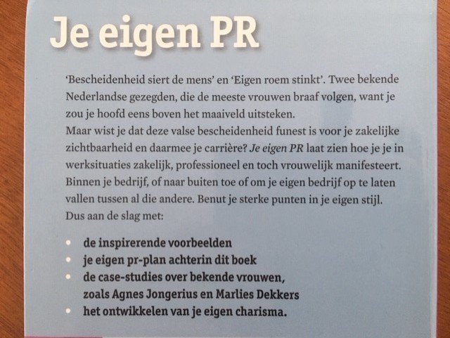 Je eigen PR - Mirjam Wiersma - Afbeelding 2