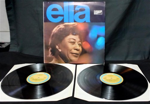 dubbel LP Ella Fitzgerald,zgan,1982, Ital(p),Joker SM/3976/2 - 2