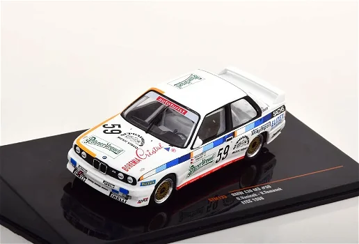 1:43 Ixo BMW M3 E30 ETCC 1988 #59 - 0