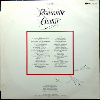LP Paul Brett,romantische gitaar,zgan,K-Tel ‎– ONE 1079,1980 - 3