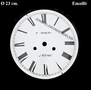 = Wijzerplaat = emaillé =44172 - 0